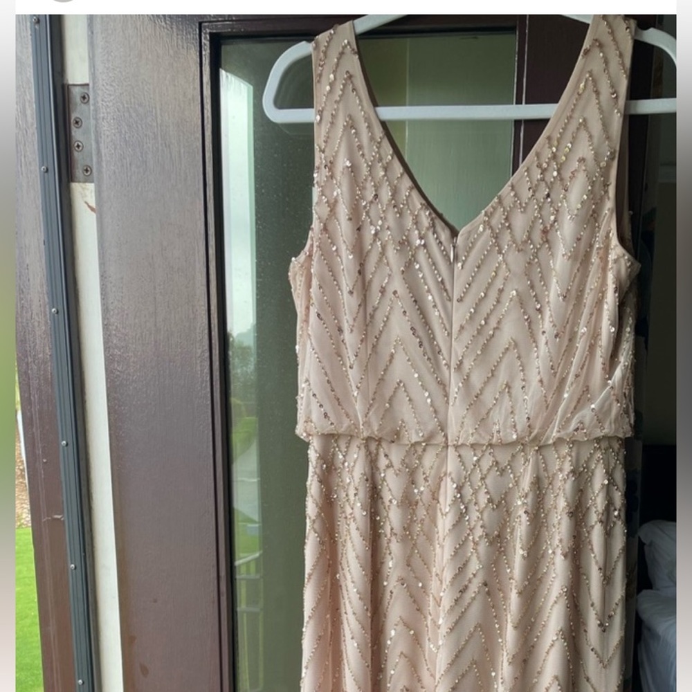 BHLDN blush Blaise bridesmaid dress size 8 - Anthropologie - Picture 5 of 11
